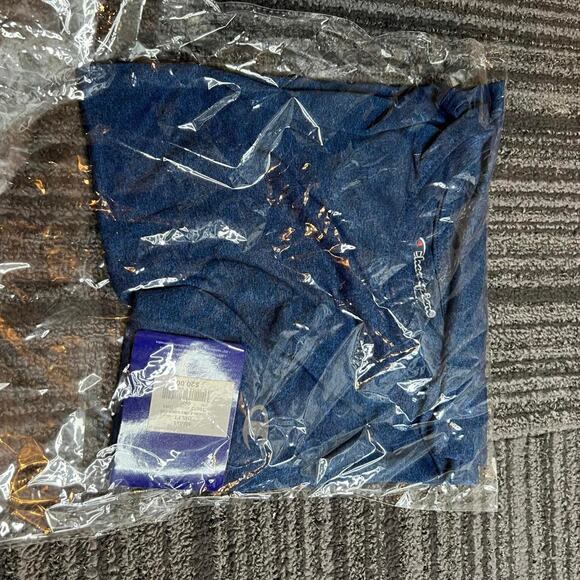 Champion Men's Double Dry Tee. Delft (navy) Size S - Picture 2 of 4